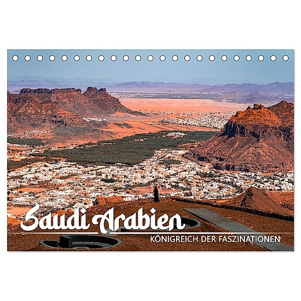 Saudi Arabien - Königreich der Faszinationen (Tischkalender 2025 DIN A5 quer), CALVENDO Monatskalender, Calvendo, Sonja Schlichter