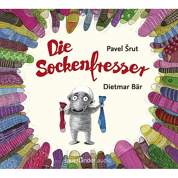 Sauerländer audio - Die Sockenfresser,4 Audio-CDs, Pavel Srut