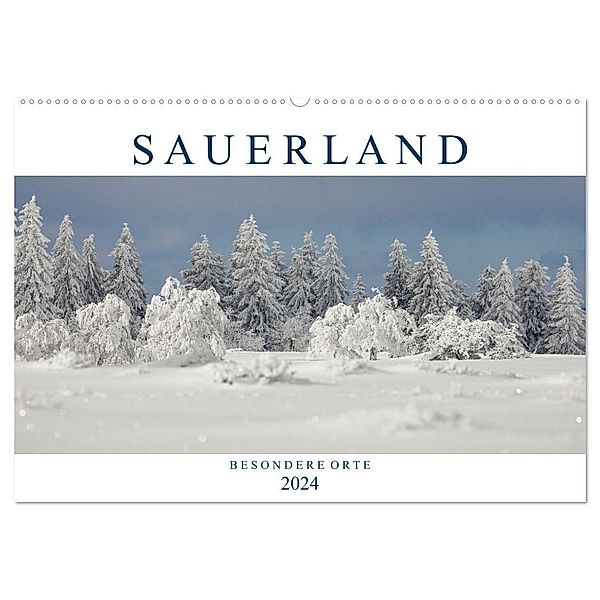 SAUERLAND - Besondere Orte (Wandkalender 2024 DIN A2 quer), CALVENDO Monatskalender, Heidi Bücker