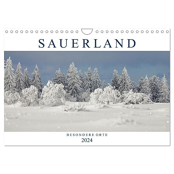 SAUERLAND - Besondere Orte (Wandkalender 2024 DIN A4 quer), CALVENDO Monatskalender, Heidi Bücker
