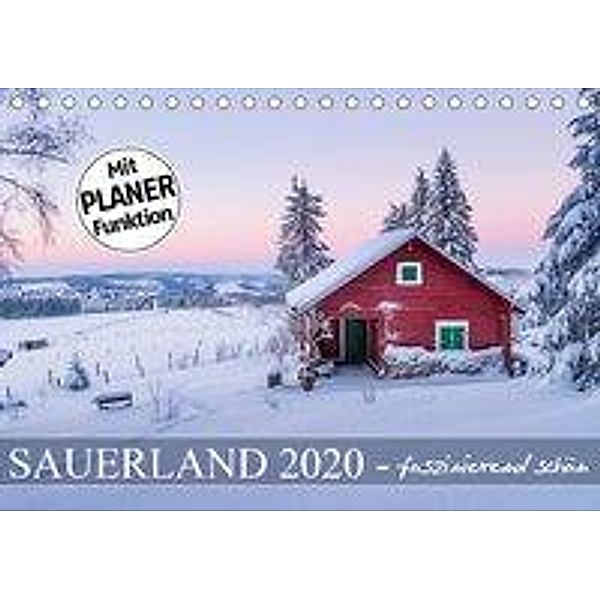 Sauerland - faszinierend schön (Tischkalender 2020 DIN A5 quer), Heidi Bücker