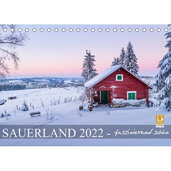 Sauerland - faszinierend schön (Tischkalender 2022 DIN A5 quer), Heidi Bücker