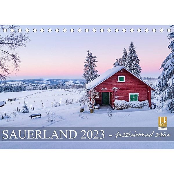 Sauerland - faszinierend schön (Tischkalender 2023 DIN A5 quer), Heidi Bücker