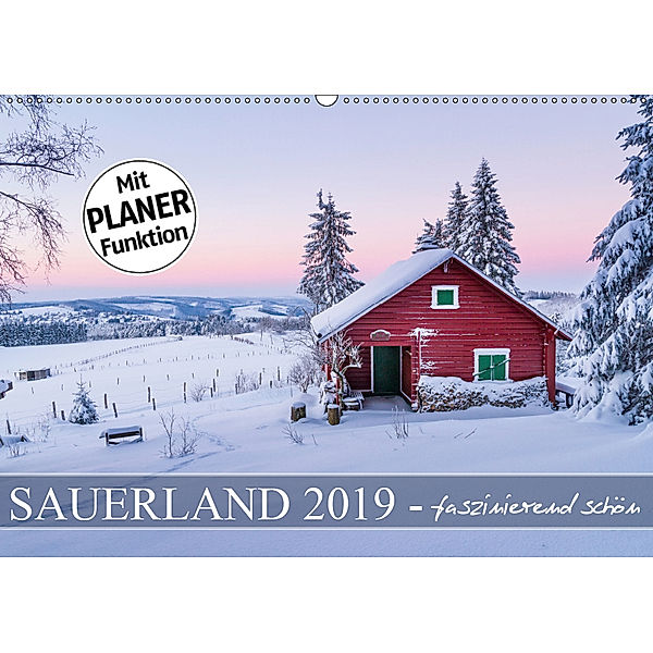 Sauerland - faszinierend schön (Wandkalender 2019 DIN A2 quer), Heidi Bücker
