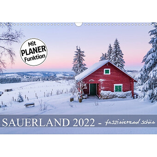 Sauerland - faszinierend schön (Wandkalender 2022 DIN A3 quer), Heidi Bücker