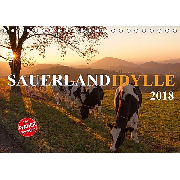 Sauerland-Idylle (Tischkalender 2018 DIN A5 quer), Heidi Bücker