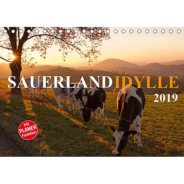 Sauerland-Idylle (Tischkalender 2019 DIN A5 quer), Heidi Bücker