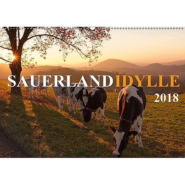 Sauerland-Idylle (Wandkalender 2018 DIN A2 quer), Heidi Bücker