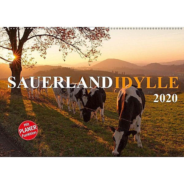 Sauerland-Idylle (Wandkalender 2020 DIN A2 quer), Heidi Bücker