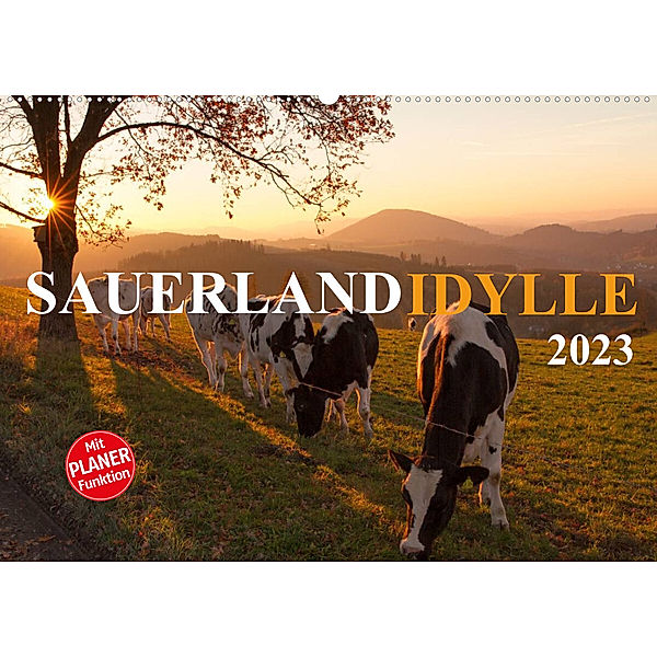 Sauerland-Idylle (Wandkalender 2023 DIN A2 quer), Heidi Bücker