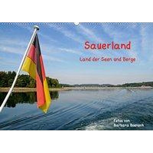 Sauerland - Land der Seen und Berge (Wandkalender 2020 DIN A2 quer), Barbara Boensch