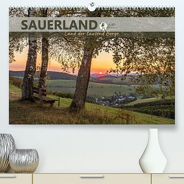 Sauerland - Land der tausend Berge (Premium, hochwertiger DIN A2 Wandkalender 2023, Kunstdruck in Hochglanz), Britta Lieder
