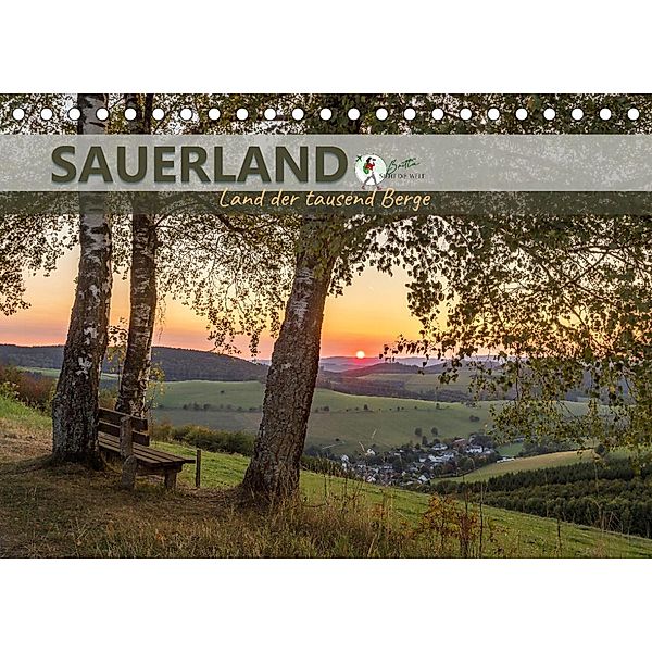 Sauerland - Land der tausend Berge (Tischkalender 2023 DIN A5 quer), Britta Lieder