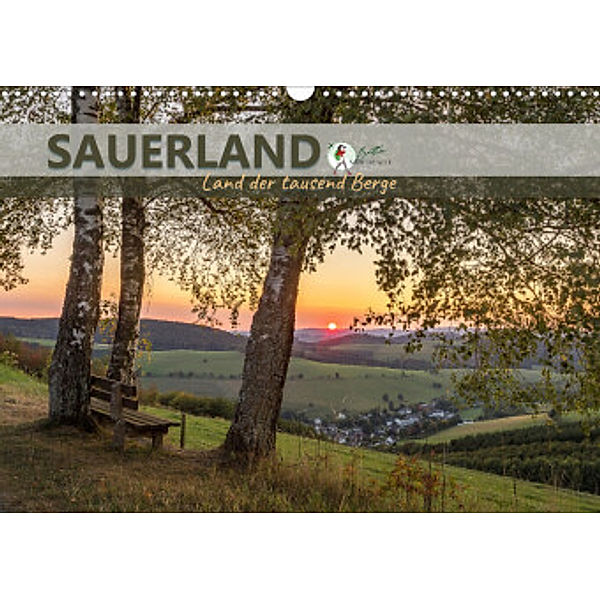 Sauerland - Land der tausend Berge (Wandkalender 2022 DIN A3 quer), Britta Lieder