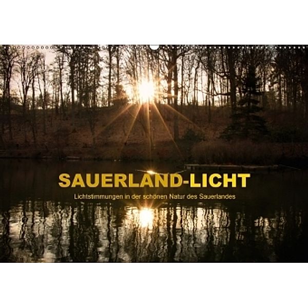 Sauerland-Licht - Lichtstimmungen in der schönen Natur des Sauerlandes (Wandkalender 2017 DIN A2 quer), Heidi Bücker