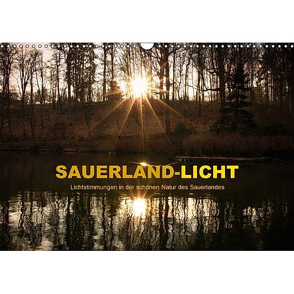 Sauerland-Licht - Lichtstimmungen in der schönen Natur des Sauerlandes (Wandkalender 2018 DIN A3 quer), Heidi Bücker