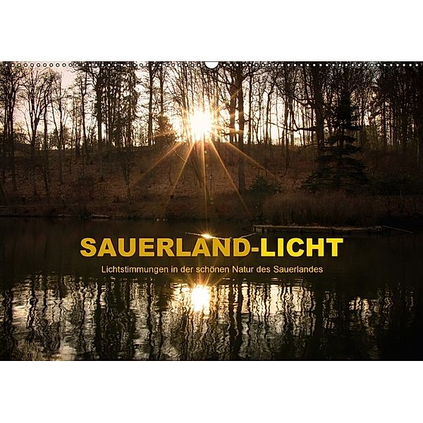 Sauerland-Licht - Lichtstimmungen in der schönen Natur des Sauerlandes (Wandkalender 2018 DIN A2 quer), Heidi Bücker
