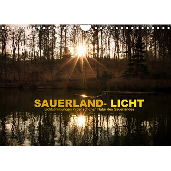 Sauerland-Licht - Lichtstimmungen in der schönen Natur des Sauerlandes (Wandkalender 2022 DIN A4 quer), Heidi Bücker