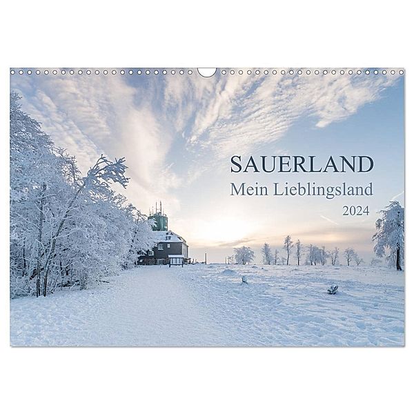 Sauerland - Mein Lieblingsland (Wandkalender 2024 DIN A3 quer), CALVENDO Monatskalender, Heidi Bücker