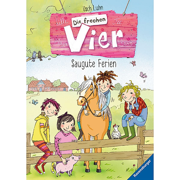 Saugute Ferien / Die frechen Vier Bd.2, Usch Luhn