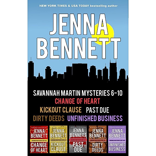 Savannah Martin Mysteries 6-10 / Savannah Martin Mysteries, Jenna Bennett