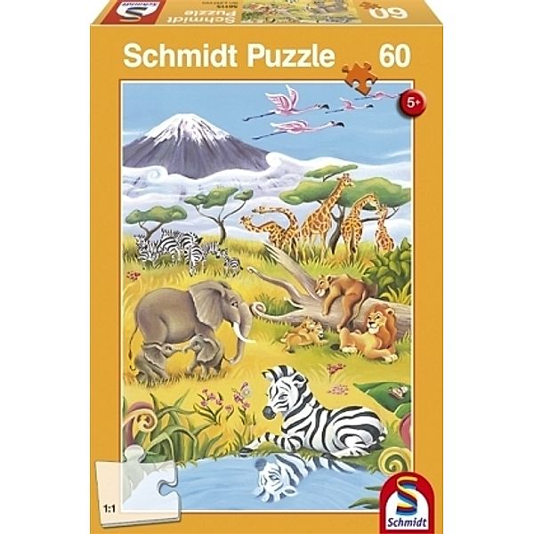 Savannentiere (Kinderpuzzle)