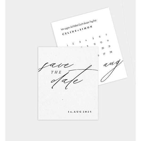 Save-The-Date Karte The best yes, Polaroid (88 x 107mm)