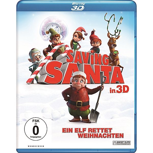 Saving Santa: Ein Elf rettet Weihnachten - 3D-Version, Tony Nottage, Ricky Roxburgh
