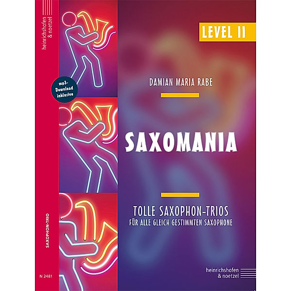 Saxomania - Level II, Partitur und Stimmen, Ralf Böcker