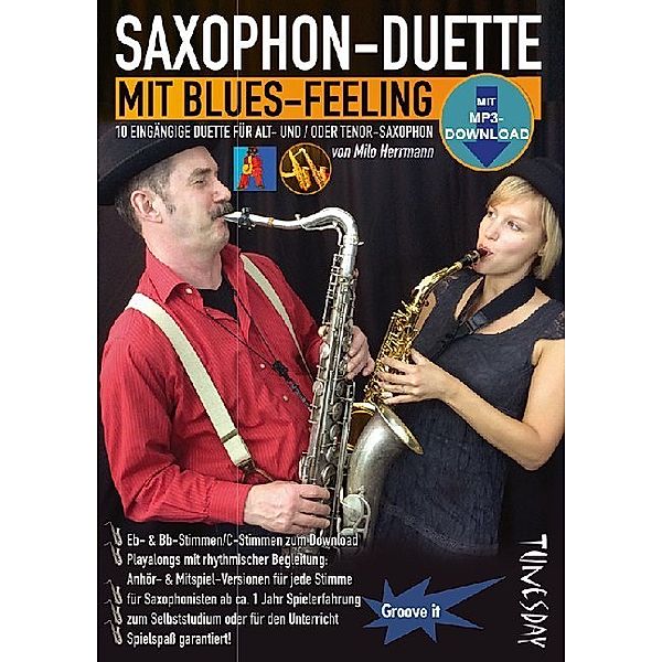 Saxophon-Duette mit Blues-Feeling, Milo Herrmann