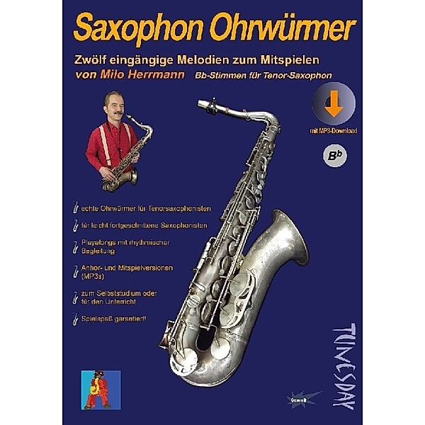 Saxophon Ohrwürmer, für Tenor-Saxophon, Milo Herrmann