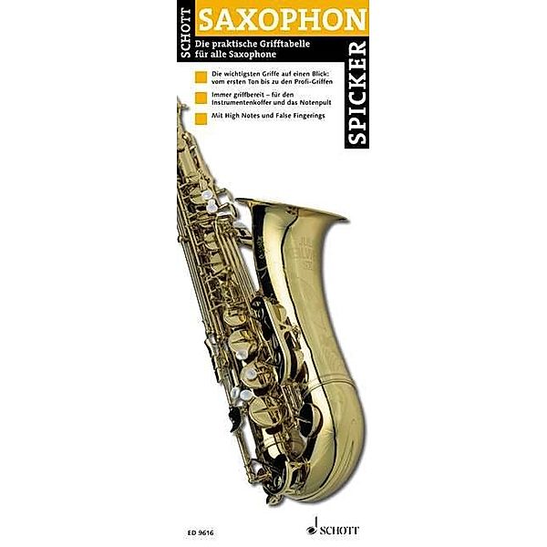 Saxophon Spicker (Folder)