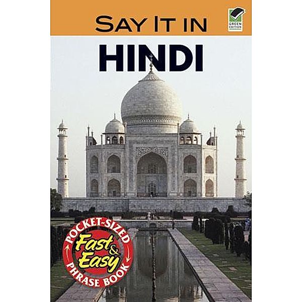 Say It in Hindi / Dover Language Guides Say It Series, Dover