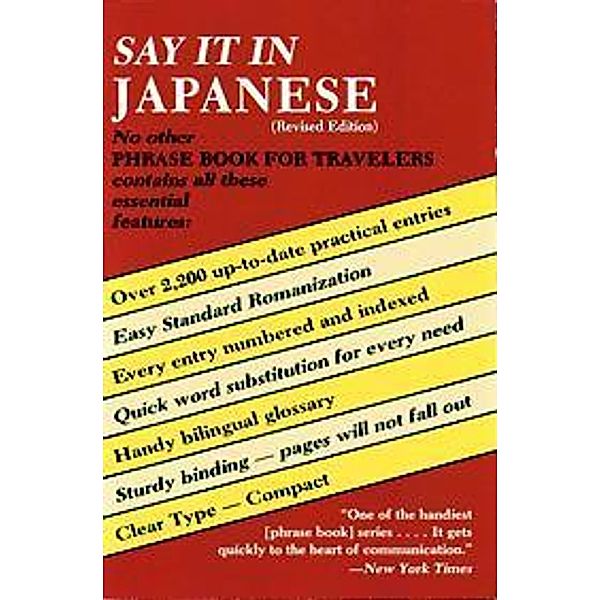 Say It in Japanese / Dover Language Guides Say It Series, Dover