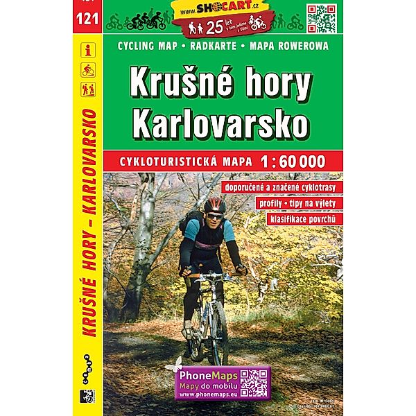 SC 121 Krusne hory, Karlovarsko 1:60 000