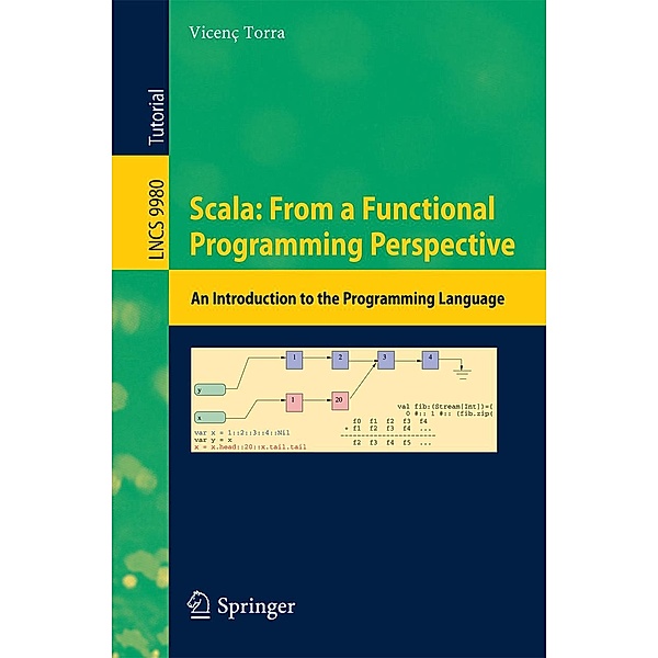 Scala: From a Functional Programming Perspective / Lecture Notes in Computer Science Bd.9980, Vicenç Torra