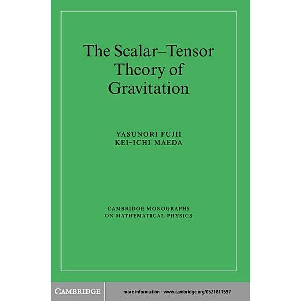 Scalar-Tensor Theory of Gravitation, Yasunori Fujii