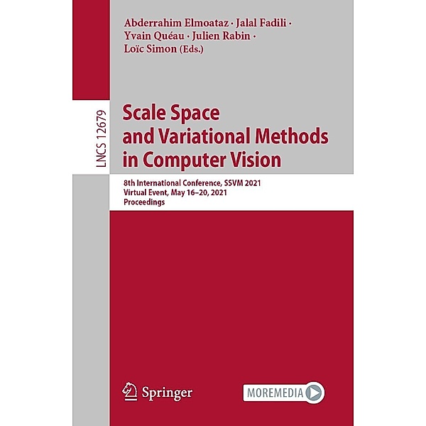Scale Space and Variational Methods in Computer Vision / Lecture Notes in Computer Science Bd.12679