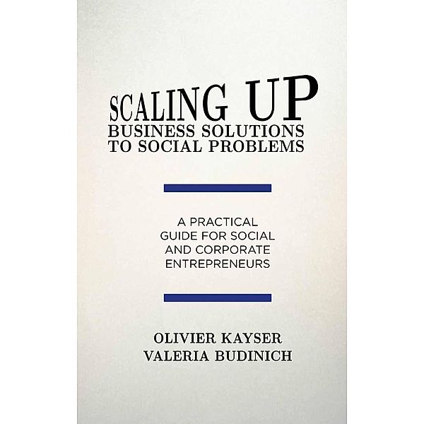 Scaling up Business Solutions to Social Problems, O. Kayser, V. Budinich