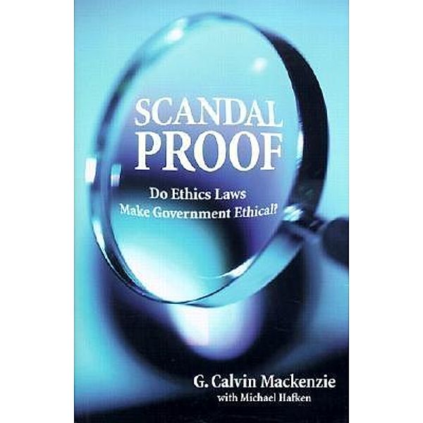 Scandal Proof, G. Calvin MacKenzie