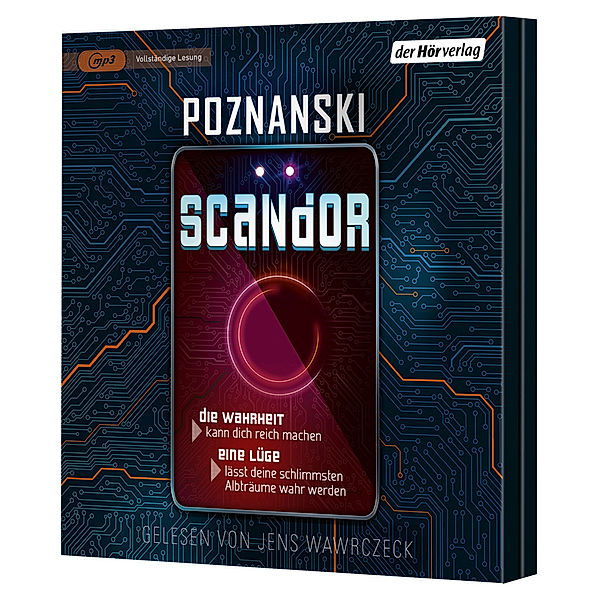 Scandor,2 Audio-CD, 2 MP3, Ursula Poznanski