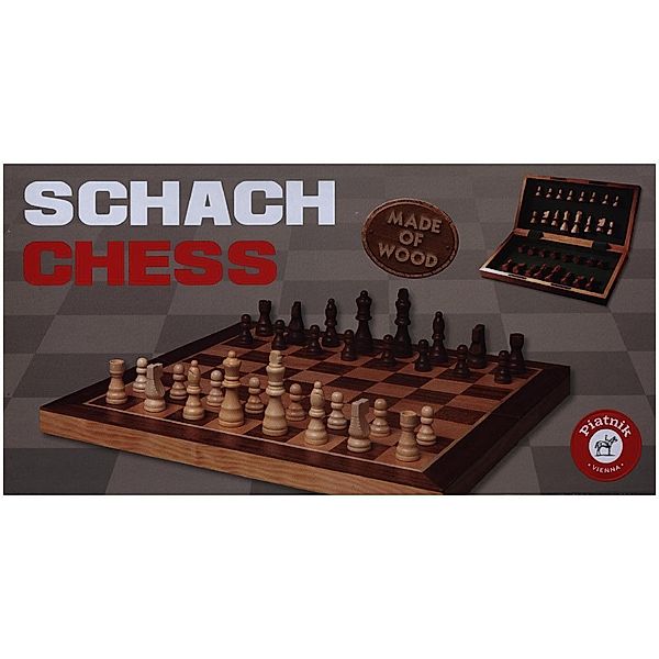 Piatnik Schach aus Holz (Spiel)