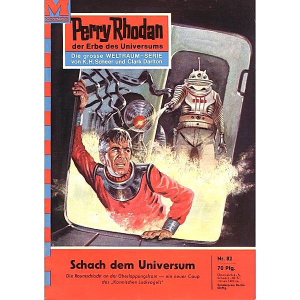 Schach dem Universum (Heftroman) / Perry Rhodan-Zyklus Atlan und Arkon Bd.82, Kurt Mahr
