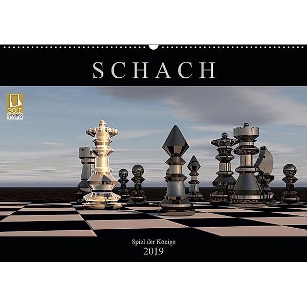 SCHACH - Spiel der Könige (Wandkalender 2019 DIN A2 quer), Renate Bleicher