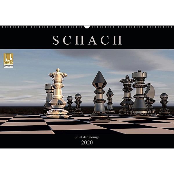 SCHACH - Spiel der Könige (Wandkalender 2020 DIN A2 quer), Renate Bleicher