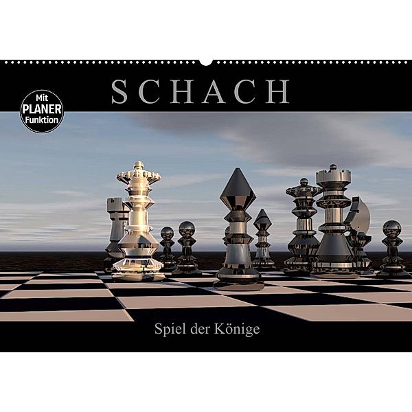 SCHACH - Spiel der Könige (Wandkalender 2023 DIN A2 quer), Renate Bleicher