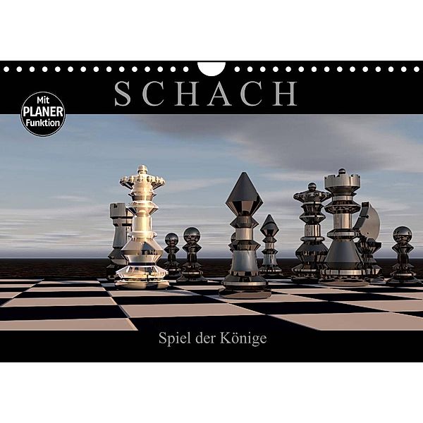 SCHACH - Spiel der Könige (Wandkalender 2023 DIN A4 quer), Renate Bleicher