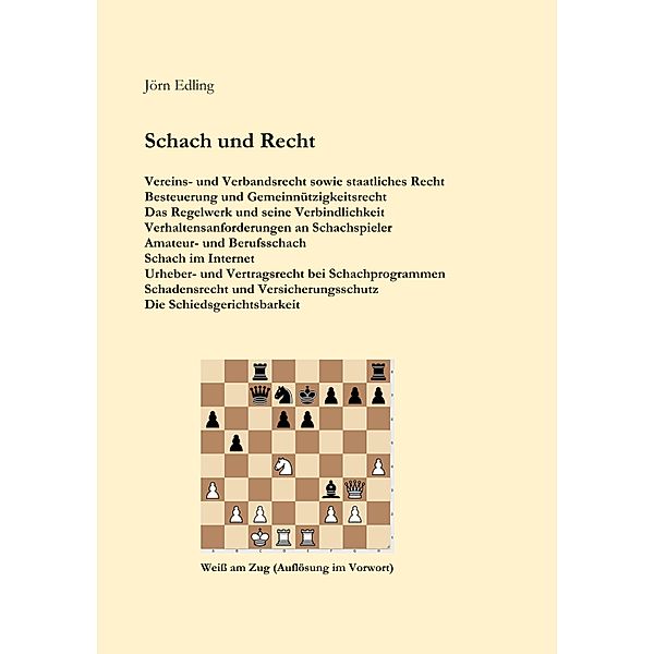 Schach und Recht, Jörn Edling