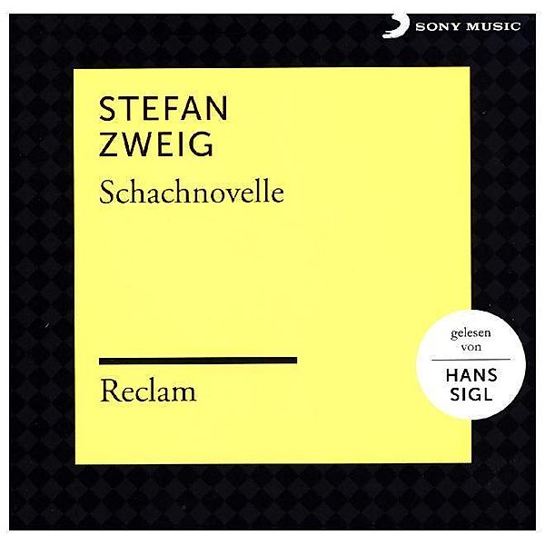 Schachnovelle,3 Audio-CDs, Stefan Zweig