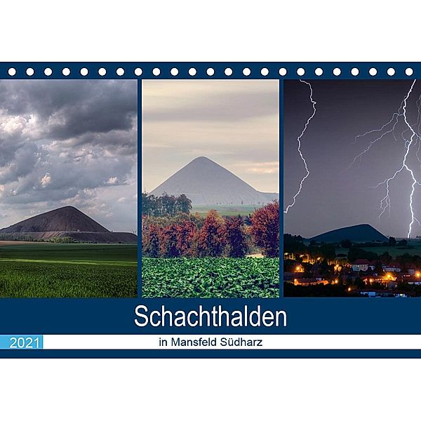 Schachtanlagen in Mansfeld Südharz (Tischkalender 2021 DIN A5 quer), Steffen Gierok